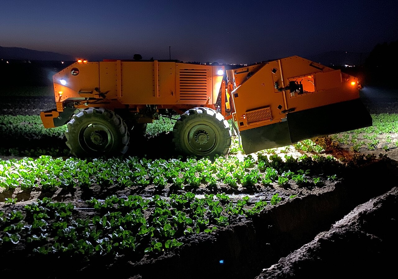 A FarmWise Titan FT35 field robot.