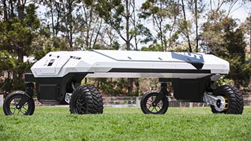 QUT AgBot II field platform pictured in the university’s October 2016 report